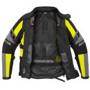 Spidi 4 Season Evo Motorrad-Jacke Textil schwarz neongelb...