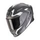 Scorpion Exo-R1 Evo Carbon Air Propel Helm mattschwarz silber