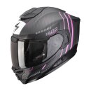 Scorpion Exo-1500 Carbon Air Zity Helm mattschwarz rosa