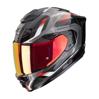 Scorpion Exo-1500 Air Sleek Integralhelm schwarz rot