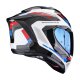 Scorpion Exo-1500 Air Sleek Integralhelm weiß rot blau