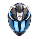 Scorpion Exo-1500 Air Sleek Integralhelm weiß rot blau