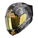 Scorpion Exo-1500 Air Apus Helm schwarz grau gold