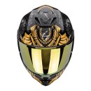 Scorpion Exo-1500 Air Apus Helm schwarz grau gold