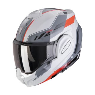 Scorpion Exo-Tech Evo Socius Klapphelm grau rot