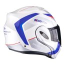 Scorpion Exo-Tech Evo Pro Acuti Klapphelm weiß blau rot