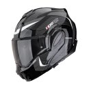 Scorpion Exo-Tech Evo Pro Acuti Klapphelm schwarz silber