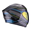 Scorpion Exo-391 Leo Motorrad-Helm schwarz blau