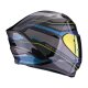 Scorpion Exo-391 Leo Motorrad-Helm schwarz blau