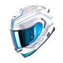 Scorpion Exo-GT SP Air Arten Motorrad-Helm weiß blau