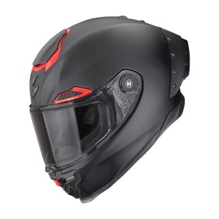 Scorpion Exo-Race Air Helm Uni mattschwarz rot