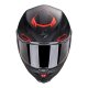 Scorpion Exo-Race Air Helm Uni mattschwarz rot