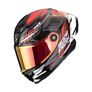 Scorpion Exo-Race Air Kobra Helm schwarz rot