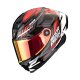Scorpion Exo-Race Air Kobra Helm schwarz rot
