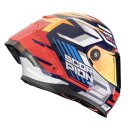 Scorpion Exo-Race Air Kobra Helm blau gelb rot