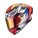Scorpion Exo-Race Air Kobra Helm blau gelb rot
