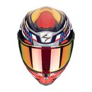 Scorpion Exo-Race Air Kobra Helm blau gelb rot