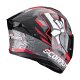 Scorpion Exo-530 Air Rok Motorrad-Helm grau schwarz rot