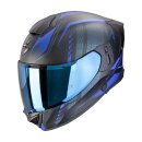 Scorpion Exo-530 Air Theras Helm mattschwarz blau