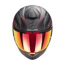 Scorpion Exo-530 Air Slope Motorrad-Helm mattschwarz rot
