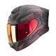 Scorpion Exo-530 Air Slope Motorrad-Helm mattschwarz rot