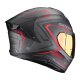 Scorpion Exo-530 Air Slope Motorrad-Helm mattschwarz rot