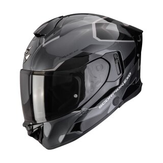 Scorpion Exo-530 Air Clip Helm silber schwarz