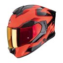 Scorpion Exo-530 Air Clip Helm rot schwarz