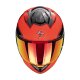 Scorpion Exo-530 Air Clip Helm rot schwarz
