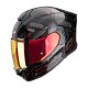 Scorpion Exo-530 Air Fond Helm schwarz Metallic rot