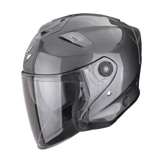 Scorpion Exo-GT Jethelm Motorrad Uni grau Metallic