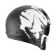 Scorpion Exo-Combat II Marauder Helm mattschwarz weiß