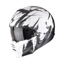 Scorpion Exo-Combat II Marauder Helm mattschwarz weiß