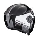 Scorpion Exo-City II Vita Jethelm Metallic schwarz weiß