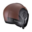 Scorpion Exo-City II Sheer Jethelm mattbraun schwarz