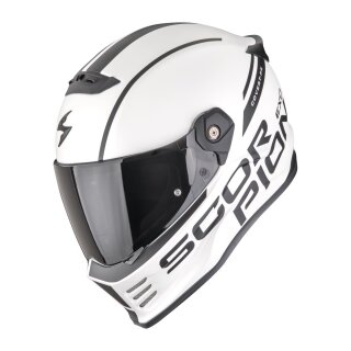 Scorpion Covert FX Danko Helm matt perlmutt weiß schwarz