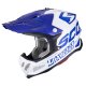 Scorpion VX-22 Air Updown Crosshelm weiß blau blau