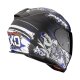 Scorpion Exo-491 Spector Motorrad-Helm mattschwarz blau