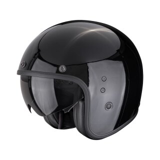 Scorpion Belfast Evo Motorrad Jethelm Uni schwarz