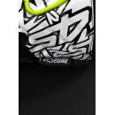 4SR RR Aramid Core Motorrad-Handschuh Race weiß neongelb