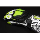 4SR RR Aramid Core Motorrad-Handschuh Race weiß neongelb