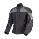 Stadler Street Pro Motorrad-Jacke schwarz grau