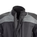 Stadler Street Pro Motorrad-Jacke schwarz grau
