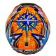 Arai RX-7V Evo Okamoto Compass Helm Replica orange blau