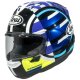 Arai RX-7V Evo Spectre Integralhelm violett Cyan gelb
