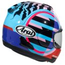 Arai RX-7V Evo Spectre Integralhelm Cyan violett rot