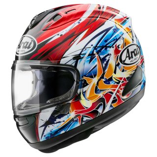 Arai RX-7V Evo Nagashima Integralhelm Replica rot blau