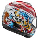 Arai RX-7V Evo Nagashima Integralhelm Replica rot blau