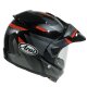Arai Tour-X5 Anodize Endurohelm rot grau schwarz