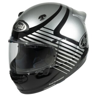 Arai Quantic Flight Integralhelm grau silber schwarz